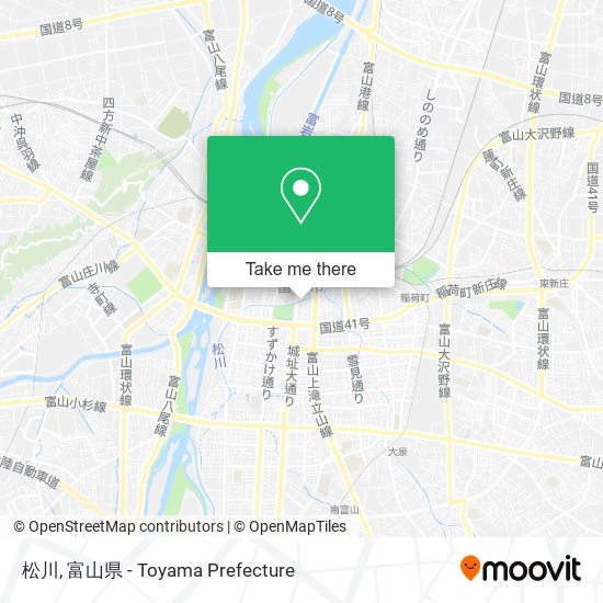 松川 map