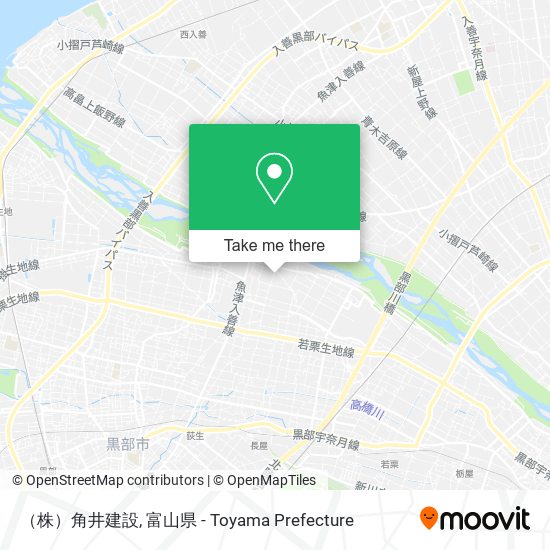 （株）角井建設 map