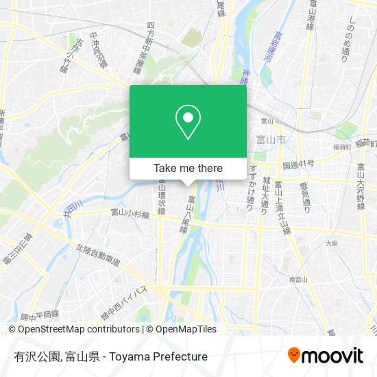 有沢公園 map