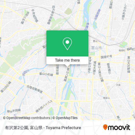 有沢第2公園 map