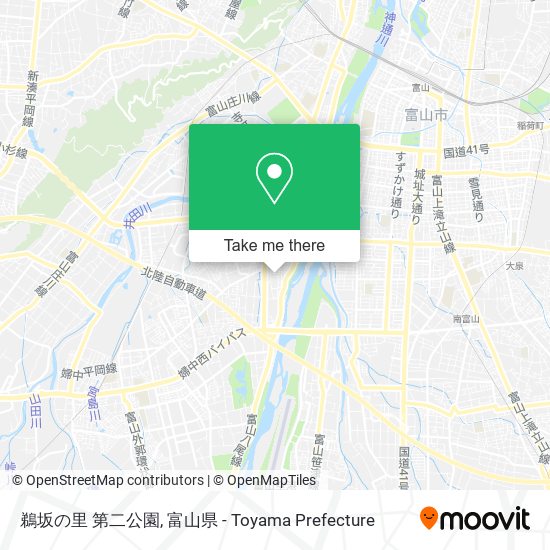鵜坂の里 第二公園 map