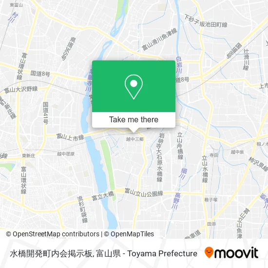水橋開発町内会掲示板 map