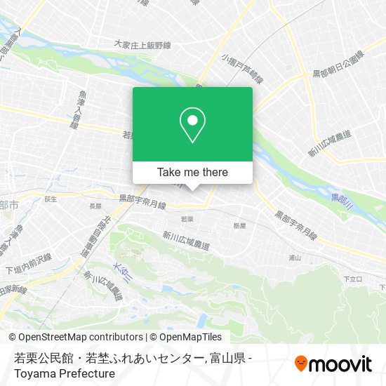 若栗公民館・若埜ふれあいセンター map