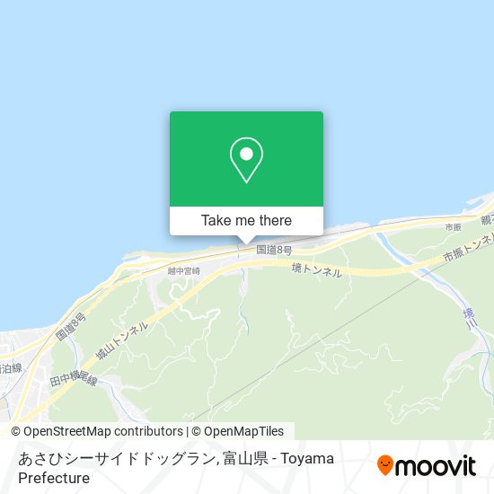 あさひシーサイドドッグラン map