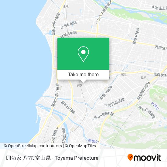 囲酒家 八方 map