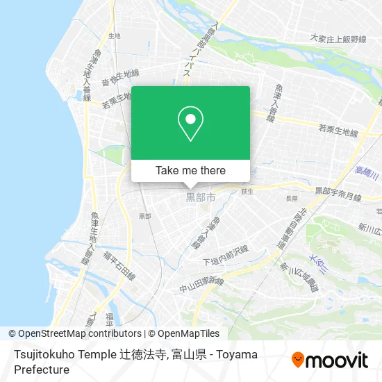 Tsujitokuho Temple 辻徳法寺 map