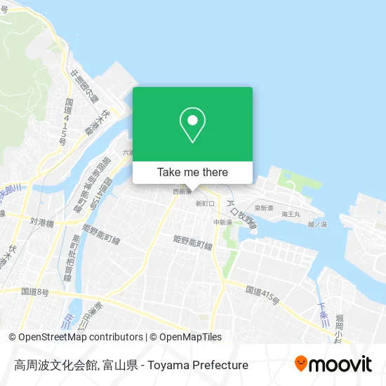 高周波文化会館 map