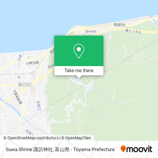 Suwa Shrine 諏訪神社 map