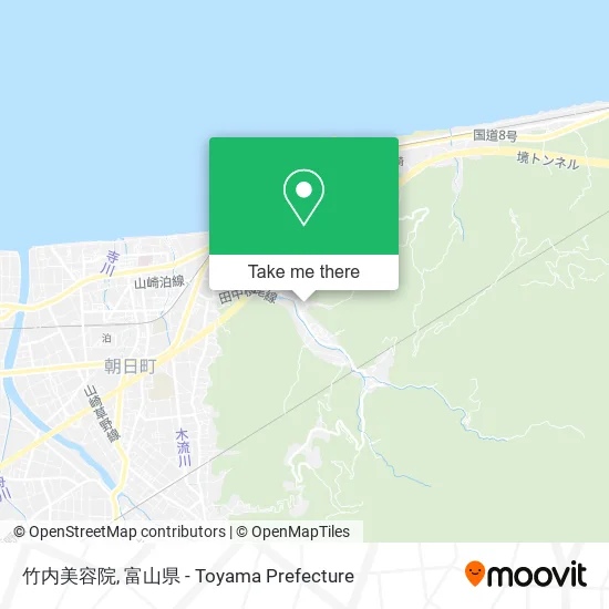 竹内美容院 map