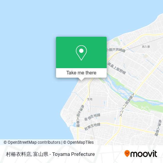村椿衣料店 map