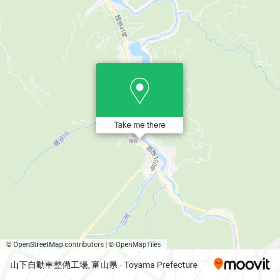 山下自動車整備工場 map