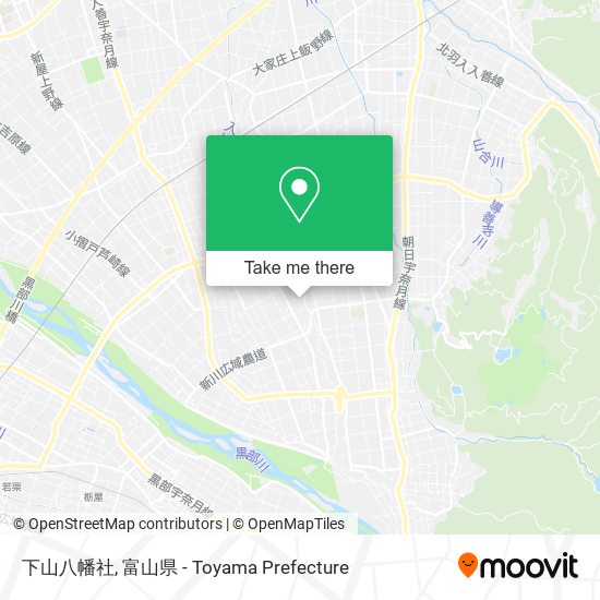 下山八幡社 map