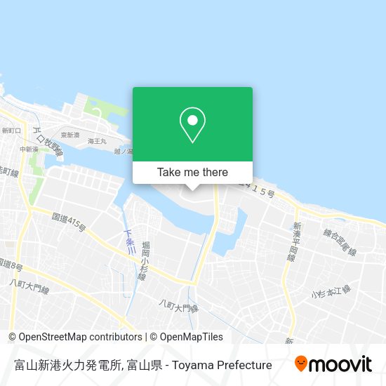 富山新港火力発電所 map