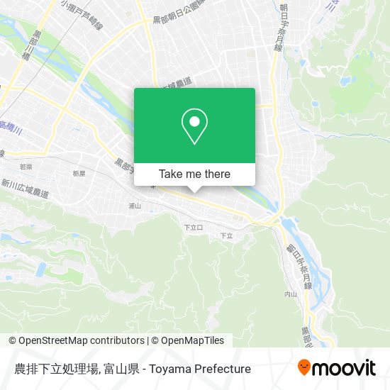 農排下立処理場 map