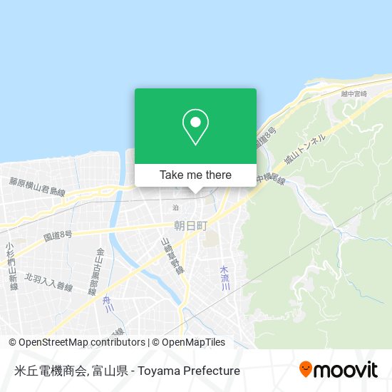 米丘電機商会 map