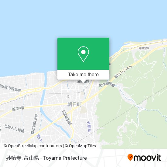 妙輪寺 map