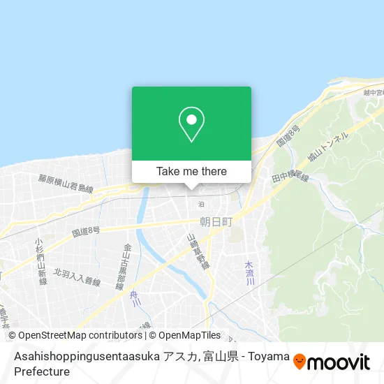 Asahishoppingusentaasuka アスカ map