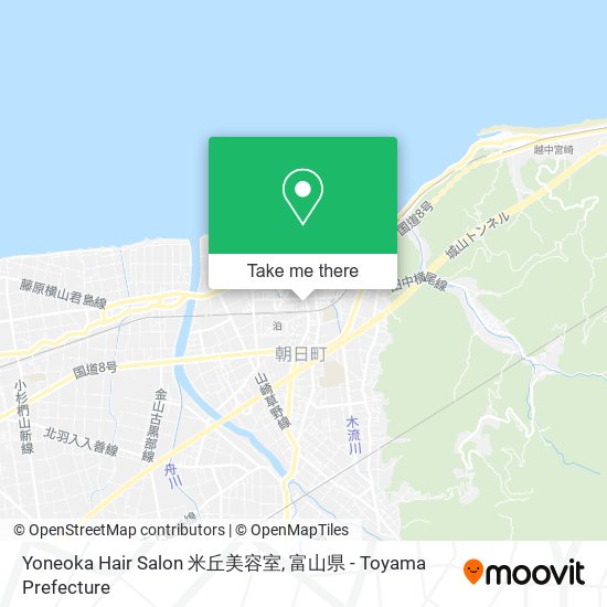Yoneoka Hair Salon 米丘美容室 map