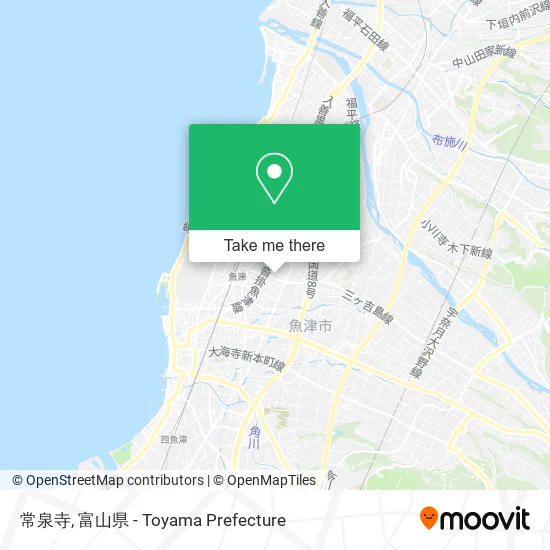 常泉寺 map