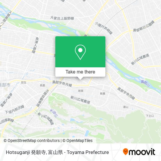 Hotsuganji 発願寺 map