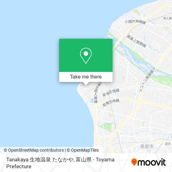 Tanakaya 生地温泉 たなかや map