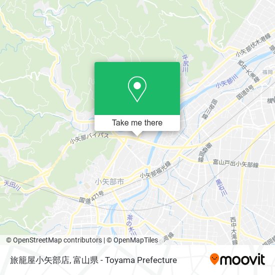 旅籠屋小矢部店 map