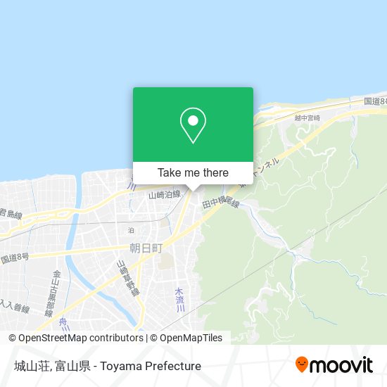 城山荘 map