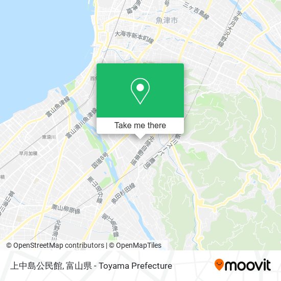上中島公民館 map