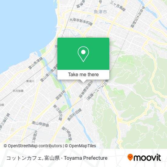 コットンカフェ map