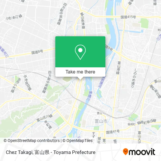Chez Takagi map