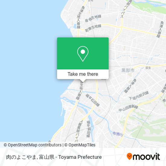肉のよこやま map