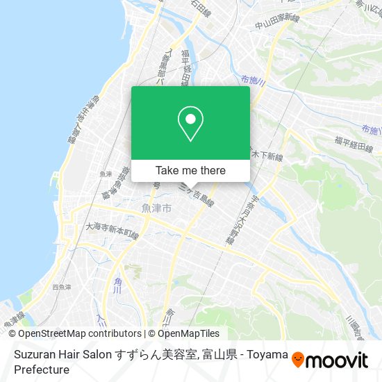 Suzuran Hair Salon すずらん美容室 map