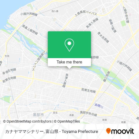カナヤママシナリー map