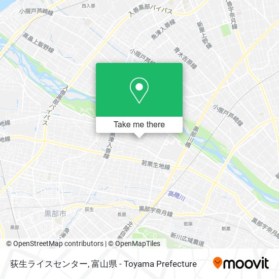 荻生ライスセンター map