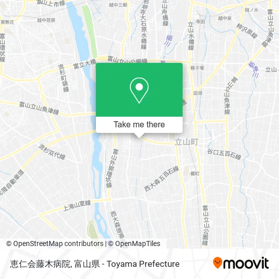 恵仁会藤木病院 map