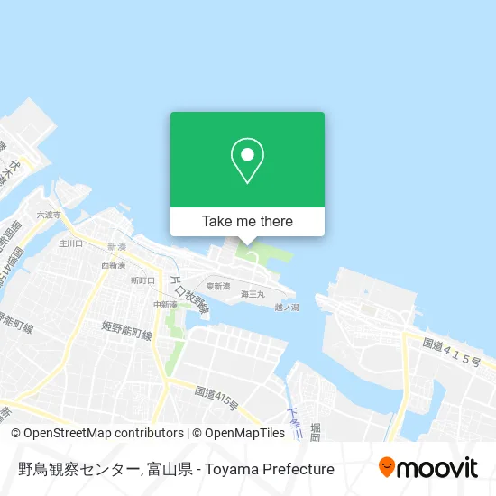 野鳥観察センター map