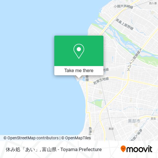 休み処「あい」 map