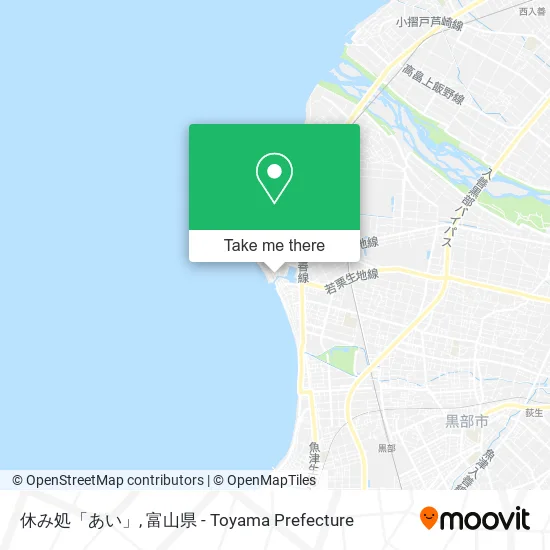 休み処「あい」 map