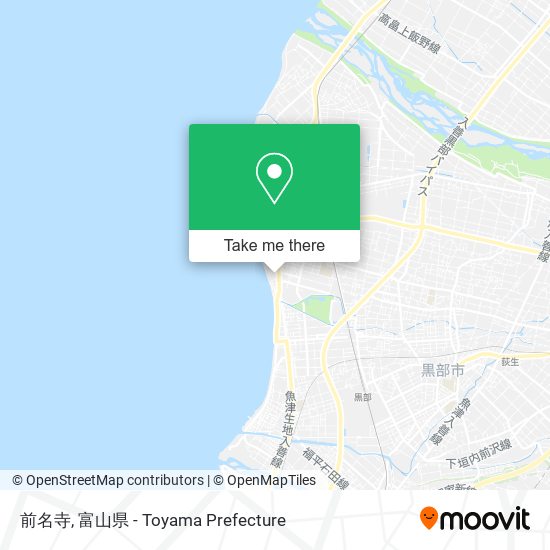 前名寺 map