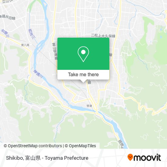 Shikibo map