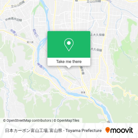 日本カーボン富山工場 map