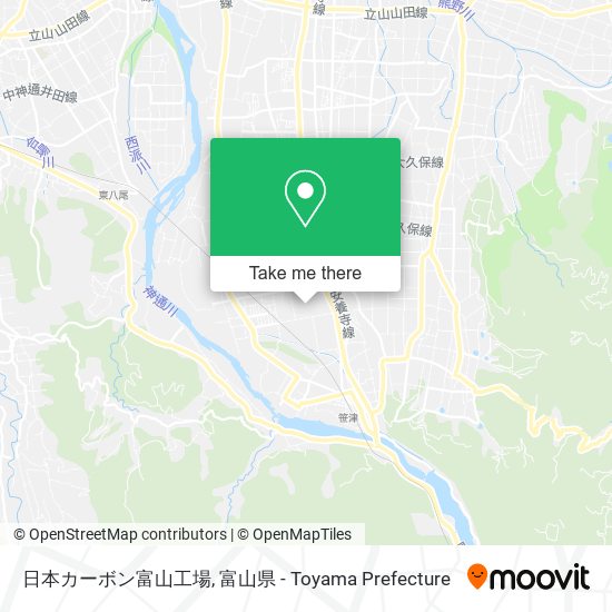 日本カーボン富山工場 map