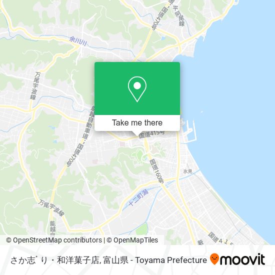 さか志ﾞり・和洋菓子店 map