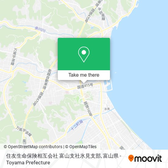 住友生命保険相互会社 富山支社氷見支部 map