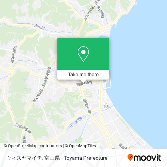 ウィズヤマイチ map