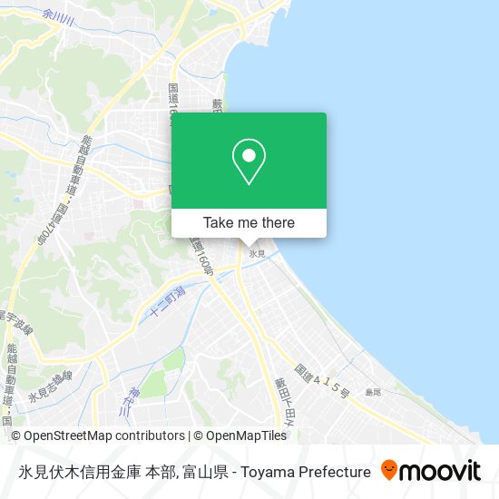 氷見伏木信用金庫 本部 map