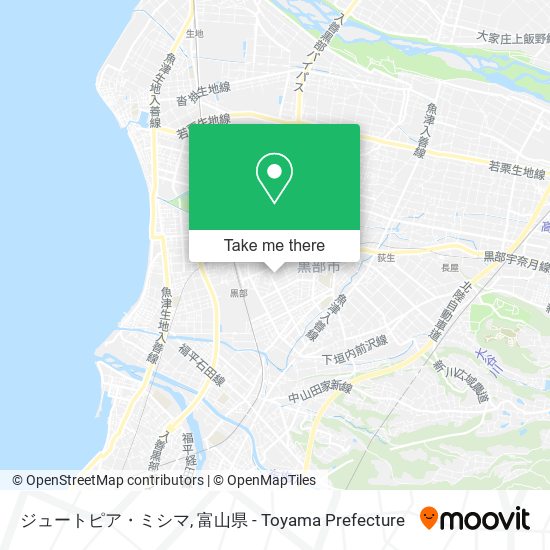 ジュートピア・ミシマ map
