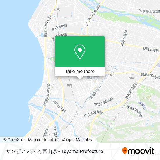 サンピアミシマ map