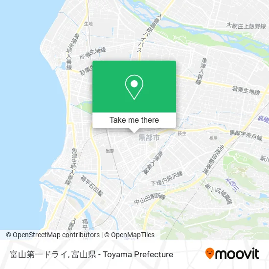 富山第一ドライ map