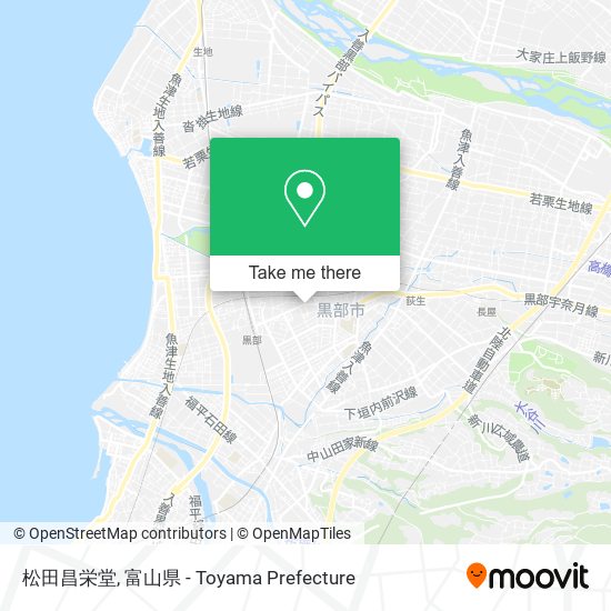 松田昌栄堂 map